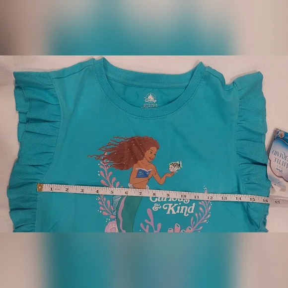 Disney Blue Short Sleeve Tee with Magical Graphic - Picture 9 of 9